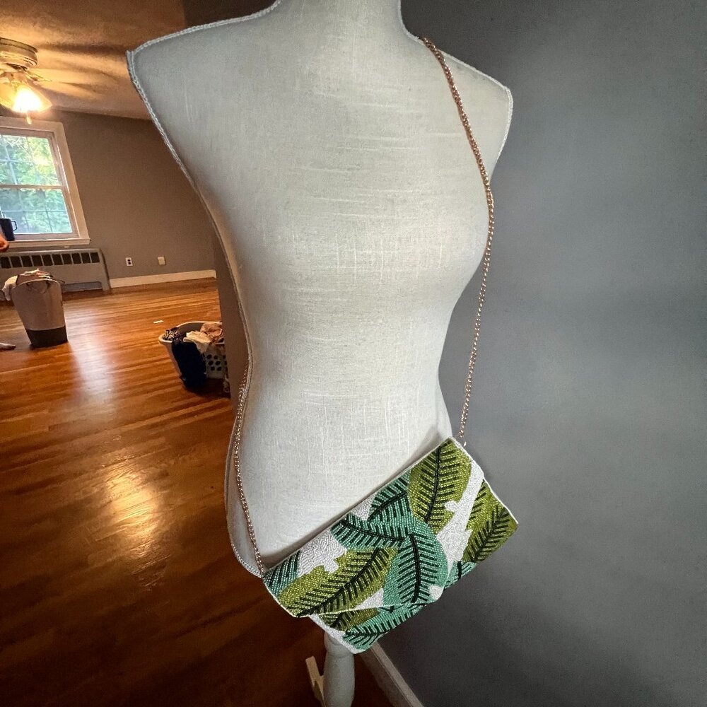 Francesca's Carmen Beaded Clutch